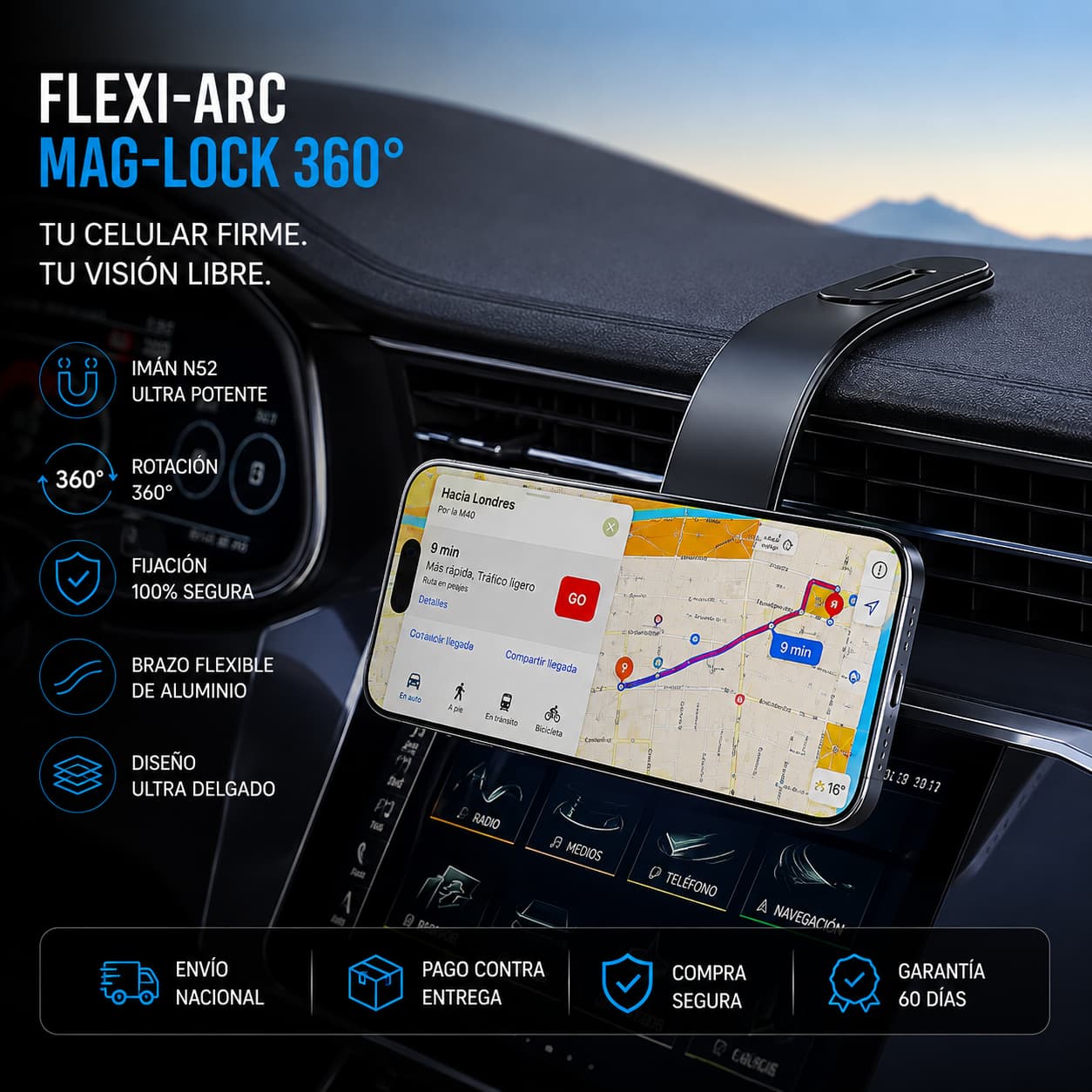 Soporte para celular FlexMagnet®